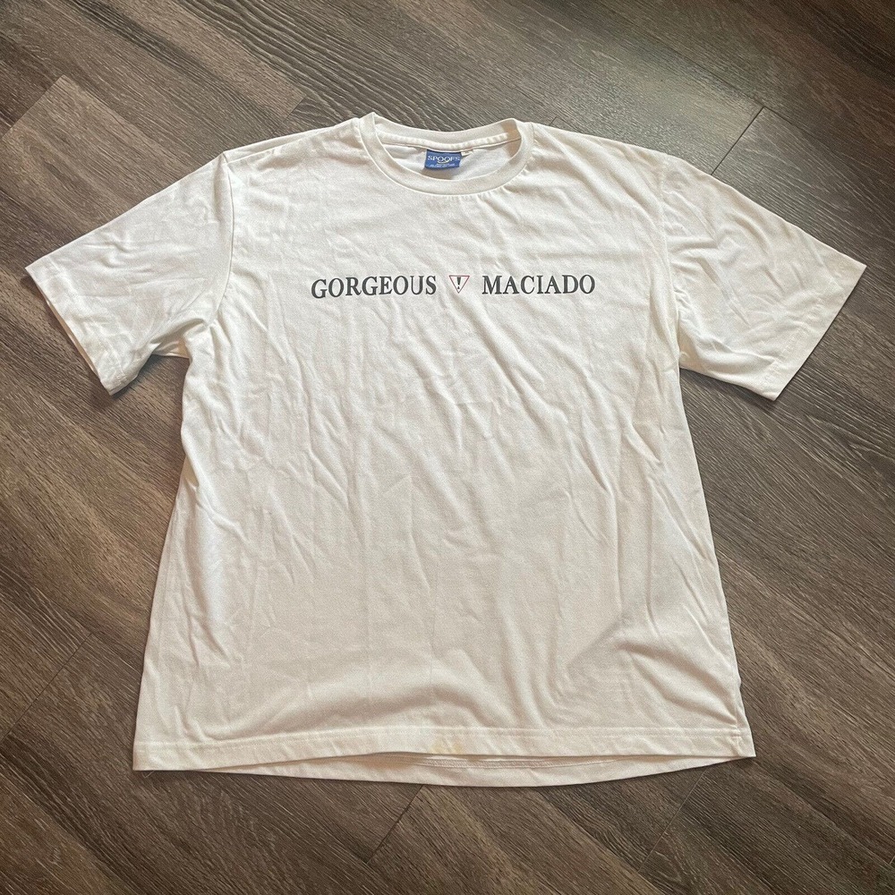 Vintage Gorgeous Maciado Mens XL 1990’s Guess Georges Marciano T Shirt‎